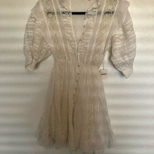 Lace Free people dress